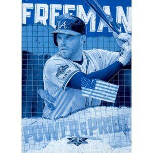 TOPPS 2020 PP-14 POWER & PRIDE FREDDIE FREEMAN ATLANTA BRAVES